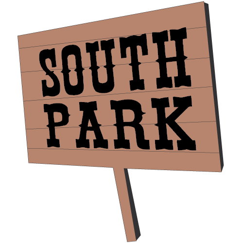 SouthPark Sign