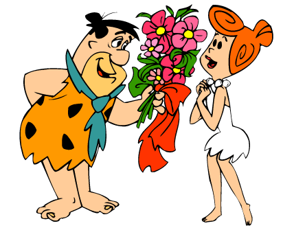 Fred and Wilma Flintstone
